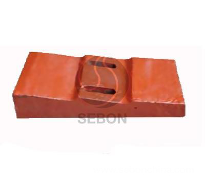 Impact crusher spare parts : Rack plate